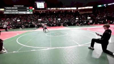 85 lbs Cons. Round 4 - Logan Archer, FOWCA vs Karter Taylor, RIKA