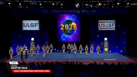 Coyotes - Want5d Pack [2026 L5 International Open Small Coed Semis] 2026 The Cheerleading Worlds