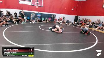205 lbs Round 4 (8 Team) - Carson Martin, Kansas Gold vs Jackson Stoner, Rockwall Training Center