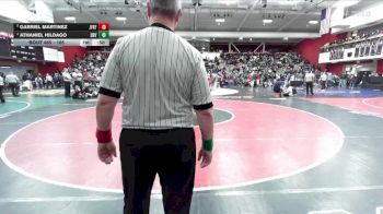 165 lbs Cons. Round 4 - Athaniel Hildago, San Ramon Valley vs Gabriel Martinez, John F Kennedy -Fremont