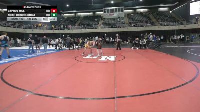 125 lbs Consi Of 8 #2 - Cyprus Hill, Fredericksburg vs Noah Reising-Rubli, Bethesda