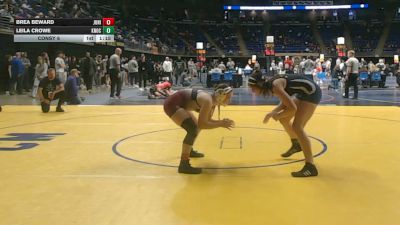 130 lbs Consy 6 - Brea Beward, Juniata vs Leila Crowe, Knoch