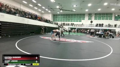 190 lbs Cons. Round 4 - Kasey Jaidan, Lovell vs Kayden Sixberry, Wind River