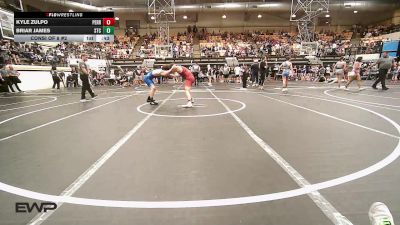 155 lbs Consi Of 8 #2 - Kyle Zulpo, Perryville Elite Wrestling vs Briar James, Sallisaw Takedown Club