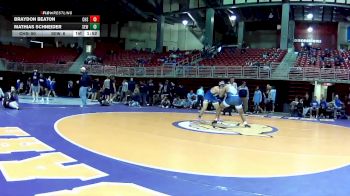 190 lbs Round 3 (4 Team) - Braydon Beaton, Crismon High School vs Mathias Schneider, Seward