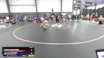 74 lbs Cons. Round 2 - Logan Crawford, Deer Park Ironman Wrestling Club vs Julian Sanchez, Forks Wrestling Club