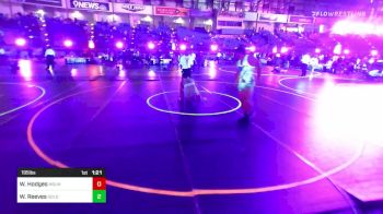 195 lbs Semifinal - Wesley Hodges, Mountain Man WC vs Wesley Reeves, Goldman Wrestling