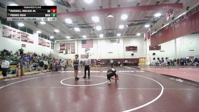 165 lbs Consi Of 8 #1 - Russell Melius Jr., Northwestern vs Pedro Reis, Morgan