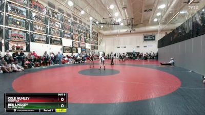 104-108 lbs Round 2 - Cole Nunley, Roosevelt vs Ben Lindsey, Ralston Valley