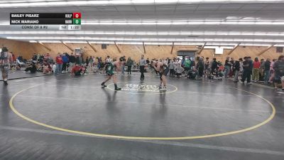 145 lbs Consi Of 8 #2 - Bailey Pisarz, Kulpmont vs Nick Mariano, Harrisburg