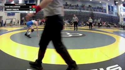 138 lbs Semifinal - Grady Phelps, Riverdale vs Gage Williamson, Dekalb