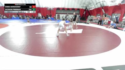 106 lbs Finals (2 Team) - Jackson Freeman, Team Blue vs Owen Dorshorst, Team Red
