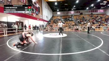 144 lbs Quarterfinal - Kason Cahill, Rock Springs vs Luke Reynolds, Natrona County