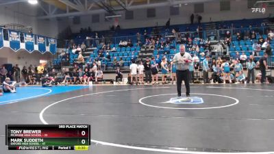 150 lbs Placement Matches (8 Team) - George Sullivan, Oxford High School vs Ethan Perkins, Picayune High School