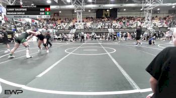 126 lbs Round Of 16 - Lanay Salefske, Midwest City Bombers Youth Wrestling Club vs Reagan Doyle, Cowboy Wrestling Club