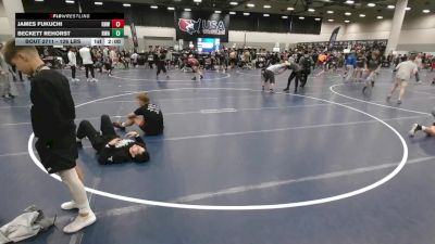 126 lbs Champ. Rd Of 128 - James Fukuchi, Rough House Wrestling vs Beckett Rehorst, Heartland Wrestling Academy