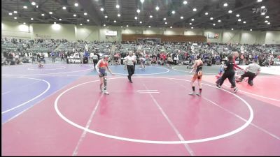 98 lbs Consi Of 8 #2 - Maxx Watson, Sandpoint Legacy WC vs Justin Osburne, Redwood WC