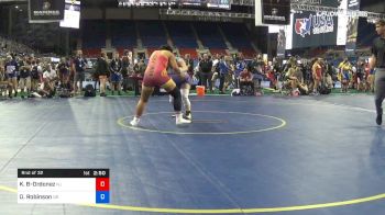 164 lbs Rnd Of 32 - Kerly Borbor-Ordonez, New Jersey vs Olivia Robinson, Oregon