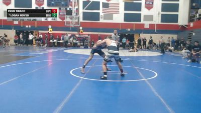 152 lbs Consy 2 - Evan Tirado, Hopewell vs Logan Noyes, Burgettstown