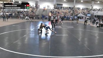 A 138 lbs Cons. Round 2 - Jakeyse Rutherford, Liberty Creek High School vs Derrick Bolden, Millington Central High School