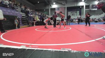 90 lbs Rr Rnd 3 - Rex Smith, Kiefer Youth Wrestling Club vs Crew Card, Tulsa Blue T Panthers