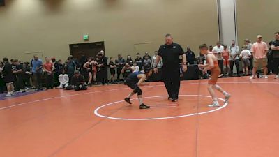 96 lbs Champ. Rd Of 32 - Bronsyn Baxter vs Hunter Lee, Cordoba Trained