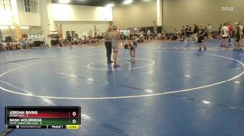 113 lbs Round 6 (10 Team) - Nash Holdridge, Celtic Wrestling Club vs Jordan Bivins, Straw Hats