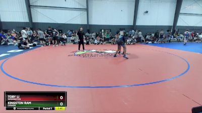 150 lbs Quarterfinal - Kingston Ram, Canada vs Toby Li, Washington