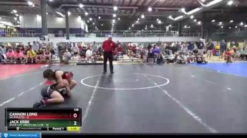 138 lbs Round 2 (6 Team) - Jack Erbe, RIVER CITY WRESTLING CLUB vs Cannon Long, 84 ATHLETES