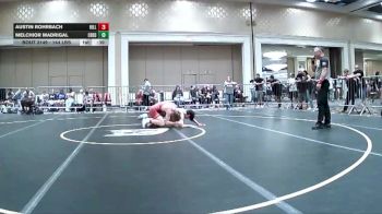 144 lbs Consi Of 8 #1 - Austin Rohrbach, Hilliard Bradley vs Melchior Madrigal, Credo