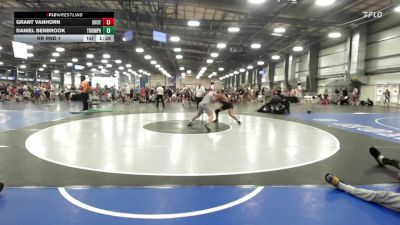 182 lbs Rr Rnd 1 - Grant Vanhorn, Team Shutt Penguin vs Daniel Benbrook, Triumph Maize