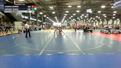 145 lbs Rr Rnd 1 - Charlie Lussier, MetroWest United Black vs Anthony Russo, Shore Thing Surf