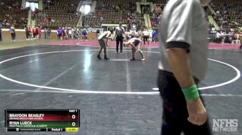 1A-4A 120 Champ. Round 1 - Braydon Beasley, Orange Beach High School vs Ryan Lueck, Prattville Christian Academy