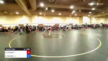 127 lbs Quarterfinal - Estella Gutches, Oregon vs Alyssa Randles, Inland Northwest Wrestling Training Center