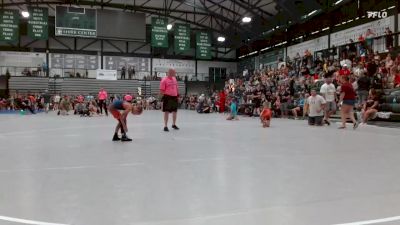 63-67 lbs Champ. Round 1 - Brayden McLinden, East Peoria River Bandits Wres vs Carter Auer, Dakota Wrestling Club