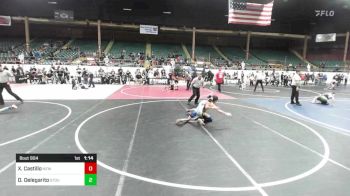 78 lbs Rr Rnd 1 - Xavier Castillo, New Mexico Bad Boyz vs Devin Delegarito, Stout Wr Ac