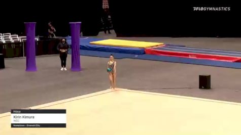 Kirin Kimura - Hoop, WCC - 2021 USA Gymnastics Championships