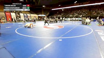 106 Class 1 lbs Semifinal - Reece Stufflebean, Marceline vs Brodie Zeller, Stover