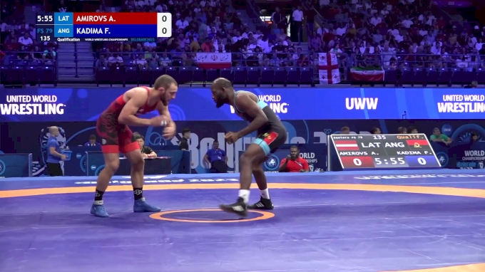 79 kg Qualif. Alans Amirovs, Latvia vs Francisco De Deus Kadima, Algeria