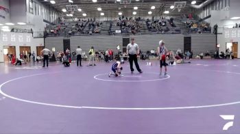 50-55 lbs Round 2 - Khoden Bentz, Jay County vs Jace Anderson, Webo Youth Wrestling Club