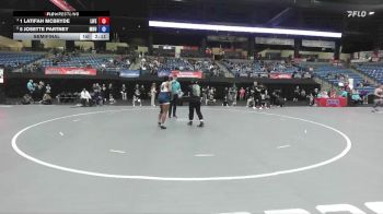 160 lbs Semifinal - 1 Latifah Mcbryde, Life vs 5 Josette Partney, Missouri Baptist