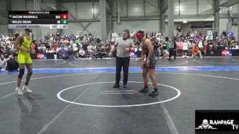 132 lbs Champ. Round 1 - Miles Dean, Bobcat WC vs Jacob Magnall, MAC