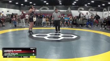 209 lbs Quarterfinals (8 Team) - Laurence Alliance, Beast Mode vs Austin Phillips, Fort Hammers