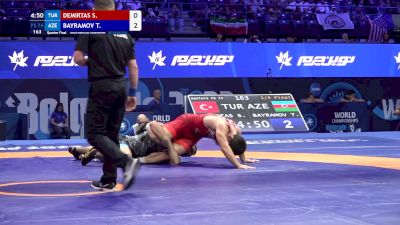 74 kg 1/4 Final - Soner Demirtas, Turkey vs Turan Bayramov, Azerbaijan