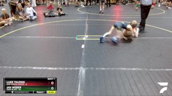 60 lbs Round 3 (6 Team) - Ian Weber, SWAT Black vs Luke Taussig, East Kansas Eagles