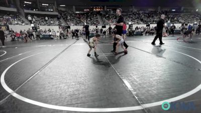 40 lbs Consi Of 8 #2 - Ameliah Ortiz, Bridge Creek Youth Wrestling vs Alayna Marin, Woodward Youth Wrestling