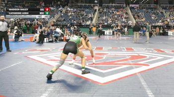 6A - 107 lbs Cons. Round 1 - Madison Bailey, Sun Valley High School vs Catherine Lebui, West Brunswick High School