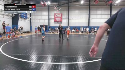 80 lbs Keb Deppen, Oklahoma vs Cael Marcotte, California Silver