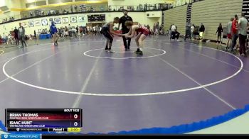 145 lbs Cons. Round 3 - Brian Thomas, Fighting Irish Wrestling Club vs Isaac Hunt, Whiteland Wrestling Club