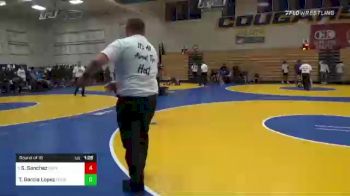 123 lbs Round Of 16 - Santino Sanchez, Esperanza vs Tony Garcia Lopez, Poudre (CO)